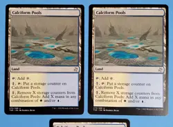 3x Calciform Pools Time Spiral Remastered Mtg Magic Card Colorless Land Mana 275 - Image 2
