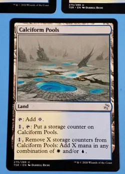 3x Calciform Pools Time Spiral Remastered Mtg Magic Card Colorless Land Mana 275 - Image 3