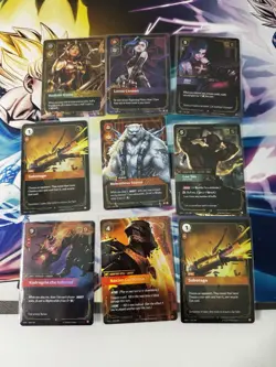 Riftbound League Of Legends Card Game 450+ Card Bulk Lot C / Un / R / Epic Foil+ - Image 1