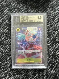 BGS 9.5 One Piece Card Game CCG TCG Yamato (OP04-112) Alt Art The Best Japanese - Image 1
