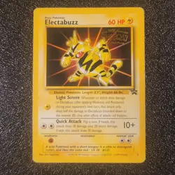 Pokemon Card -Electabuzz 2 - Black Star Promo - Non-Holo - WOTC - LP - Image 1