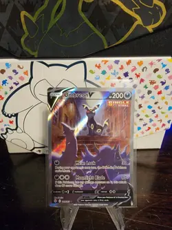 Pokemon Evolving Skies Umbreon v Alt Art Holo Card 189/203 NM/Mint Condition - Image 1