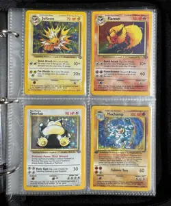 Vintage Pokemon Card Binder Collection Lot Holo Charizards 1st Edition’s WOTC - Image 3