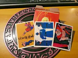 HOKUTO NO KEN FIST OF THE NORTH STAR AMADA STICKER CARD/CARTE PACK OPENED JAP #1 - Image 3