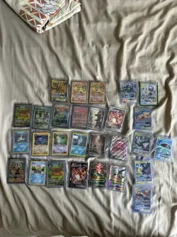 Pokemon TCG Full Arts, EX, V Cards NM/LP Condition - Image 1