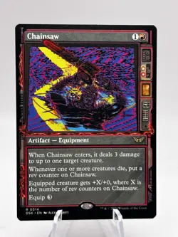 Chainsaw 0314 Showcase Duskmourn: House of Horror DSK MTG NM - Image 1