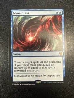 Mana Drain Commander Legends Regular 080/361 NM JL - Image 1