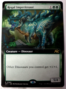 MTG: Aetherdrift - Regal Imperiosaur - Extended Rare - 0389 NM - Image 1