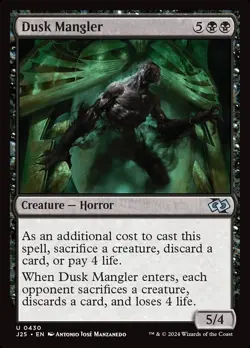 1x - Dusk Mangler - Foundations Jumpstart - UC NM MTG - Image 1