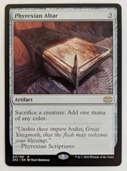 Phyrexian Altar Double Masters 2022 Regular, NM, free shipping - MTG - Image 1