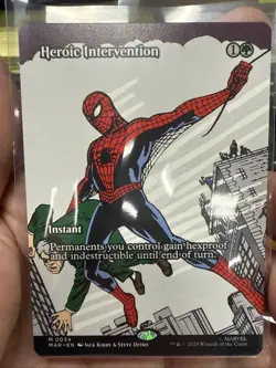 Heroic Intervention (Borderless) Marvel Universe Eternal-Legal Regular - Image 1