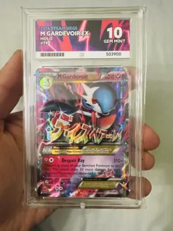 Pokemon XY Steam Siege M Gardevoir EX 2016 ACE 10 Gem Mint 79/114 - Image 1