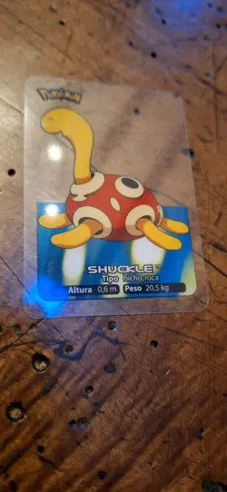 Shuckle 059 Pokemon Lamincards Edibas - ESP - EXC - Image 1