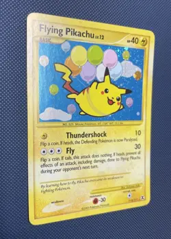 Flying Pikachu 113/111 - Rising Rivals - 2009 - Holo - Pokemon TCG - LP+ - Image 1