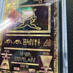 CGC 10 Ancient Mew Movie Promo Holo 2000 Pokemon Card Rare Double Holo PSA - Image 3