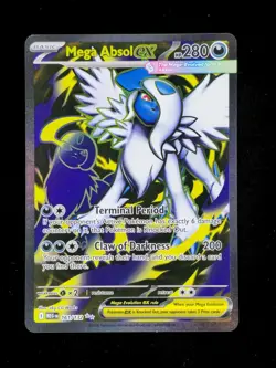 Mega Absol ex 161 Pokemon Mega Evolutions (MEG) 2025 NM 🔥🔥🔥 - Image 1