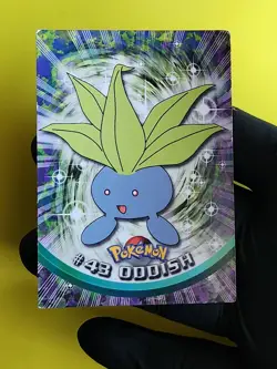 Oddish - #43 1999 Topps TV - Pokemon TCG Light Play Blue Logo - Image 1