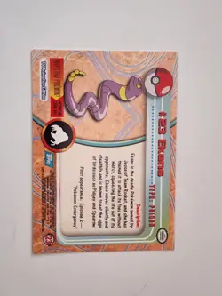 1999 Topps Pokemon TV Animation Edition Series 1 Ekans #23 - Image 2