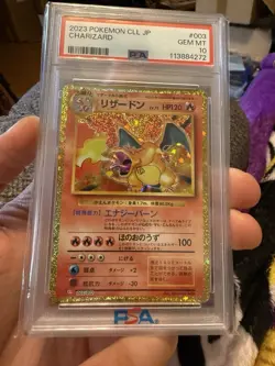 Charizard 003/032 Pokemon TCG Classic holo 2023 Japanese Pokemon PSA Grade 10 - Image 1