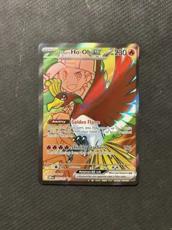 Pokemon TCG Ethan's Ho-Oh ex 209/182! NM Condition! See Description! - Image 1