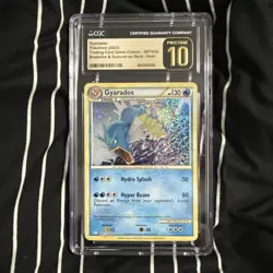 CGC 10 Pristine Gyarados 007/032 Pokemon TCG Holo - Image 1