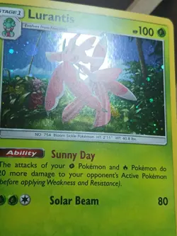 LP Pokemon TCG Lurantis SM Black Star Promo SM25 Promo - Image 3