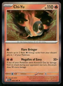 2023 Scarlet & Violet Series - Paradox Rift Chi-Yu Rare #29 - Image 1