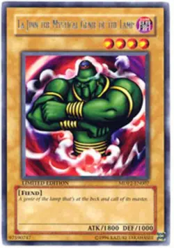 Yugioh! MP La Jinn the Mystical Genie of the Lamp - MDP2-EN007 - Rare - Limited - Image 1
