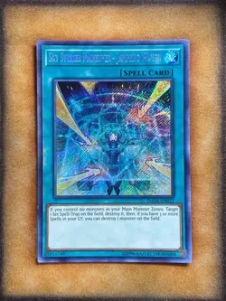 Yugioh Sky Striker Maneuver - Jamming Waves! DASA-EN032 Secret Rare NM - Image 1