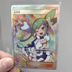 LISIA Trainer card (Full Art) 164/168 Celestial Storm 2018 Hologram Pokemon TCG - Image 1
