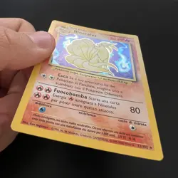 Pokemon Card Ninetales 12/102 Cosmos Holo Set Base ITA italiano Near Mint - Image 2