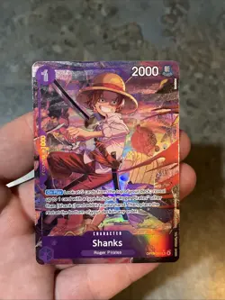 Shanks (Alt Art) OP13-065 R Carrying on His Will - ONE PIECE Card Game English - Image 1