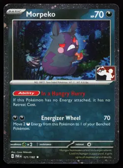 Morpeko 121/182 Cosmos Holo Prize Pack Series Cards Pokemon Card - Image 1