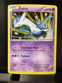 Latios XY65 Holo Black Star Promo Pokemon Card - Image 1