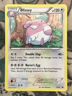 Blissey XY56 XY Black Star Promo English Pokemon Card TCG - Image 1