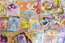 Lot Of 120 Pokemon Cards 5 Ultra Rare (Ex, V, Vmax, Art Rare) - Image 1