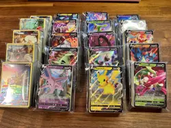 Lot Of 120 Pokemon Cards 5 Ultra Rare (Ex, V, Vmax, Art Rare) - Image 2