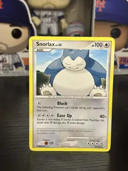 Pokemon TCG Diamond & Pearl - Snorlax #37/130 - Regular Non Holo Card - Image 1