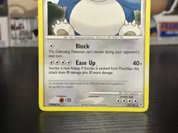 Pokemon TCG Diamond & Pearl - Snorlax #37/130 - Regular Non Holo Card - Image 3