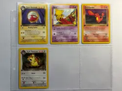 Lot of 4 Team Rocket 1st Edition Common/Uncommon Cards! - Image 2