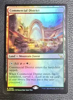 Commercial District Murders at Karlov Manor Foil MTG NM Magic Card - Image 1