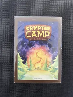 Cryptid Camp Elemental Campfire Test Uncut Card - Image 2
