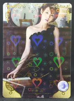 Hirano Aya Japanese Singer Foil Signature Goddess Story Card NS-PR-014 Holo - Image 1