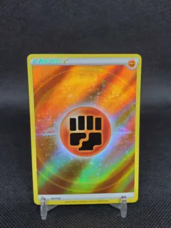 Fighting Energy 157/159 Crown Zenith Textured NM Pokemon Card - Image 1