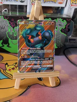 Pokemon Card Marshadow GX 137/147 Full Art Ultra Rare Holo Burning Shadows NM - Image 1