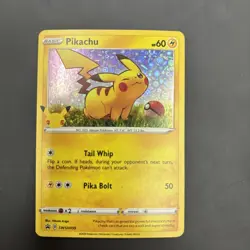Pikachu SWSH039 SWSH: Sword & Shield Promo Cards Holo - Image 1