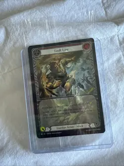 Flesh And Blood SDCC Promo Card Pack Fault Line Holo - Image 1