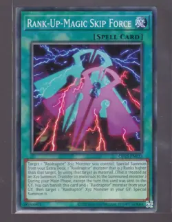 Rank Up Magic Skip Force OP25-EN023 Yugioh Trading Card TCG - Image 1
