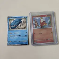 Pokemon TCG Scarlet & Violet Black Star Promo card lot of 2. Fuecoco 192. NM - Image 1