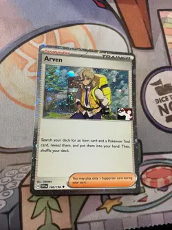 Arven 166/198 Holo Prize Pack Play! Stamped Pokemon Card Multiple Available - Image 1